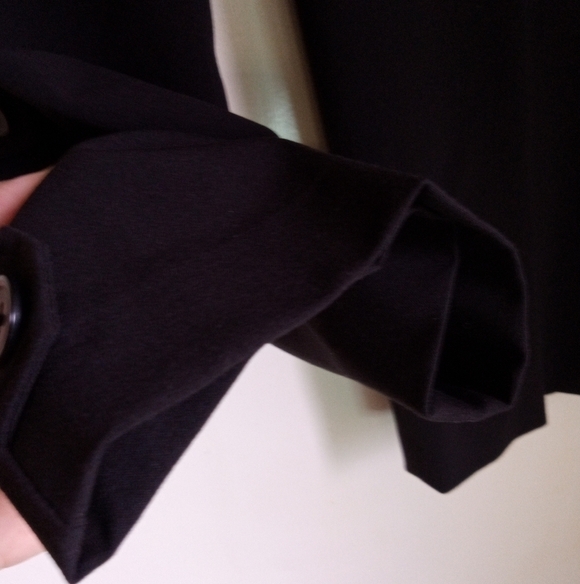 Larry Levine cropped black pants women size 8 - Picture 4 of 8